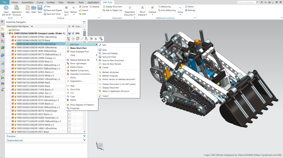 Gestionale SAP ERP - prodotti per il Product Lifecycle Management