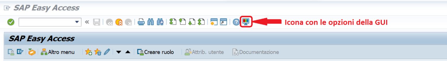 Come modificare l'aspetto grafico di SAP. 